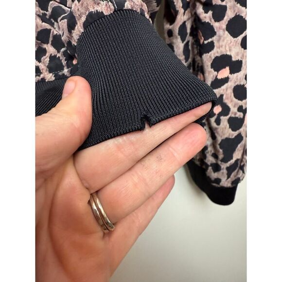 AllSaints Ella Lyos Silk Bomber Jacket Sz. XS - Picture 9 of 9